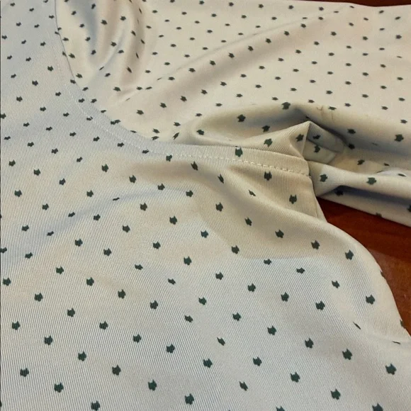 Greyson Polo with blue emblem and Green Accent perfect for summer and athletic - Picture 3 of 7